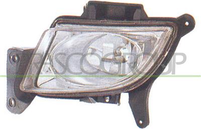 FOG LAMP LEFT-CHROME-H27/W2