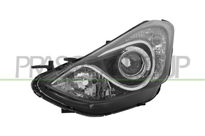HEADLAMP LEFT H7+H7 ELECTRIC-WITH MOTOR