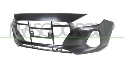 FRONT BUMPER-BLACK-SMOOTH FINISH TO BE PRIMED-WITH PDC