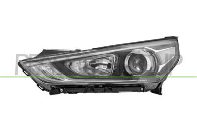 OPTICA IZQUIERDA H7+HB3 ELECTRICA-CON MOTOR-PLATA