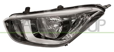 HEADLAMP LEFT H7+H7 ELECTRIC-WITH MOTOR