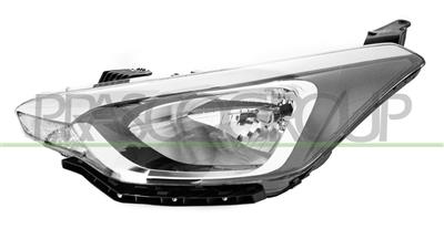 OPTICA IZQUIERDA H4 ELECTRICA-SIN MOTOR MOD. 5 PUERTAS