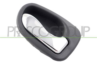 FRONT DOOR HANDLE RIGHT-INNER-WITH CHROME LEVER-GRAY HOUSING