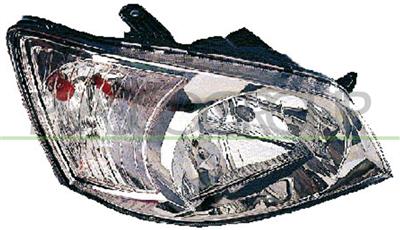 OPTICA DERECHA H4 ELECTRICA-SIN MOTOR