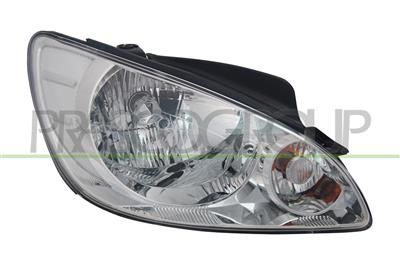 HEADLAMP RIGHT H4 ELECTRIC-WITH MOTOR
