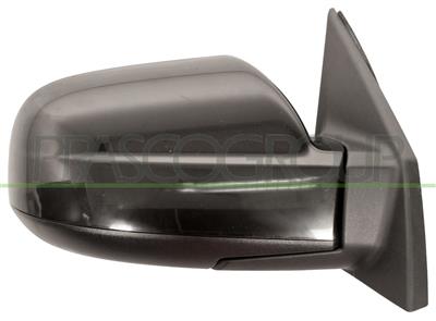 RETROVISEUR DROIT ELECTRIQUE-NOIR-CHAUFFANT-CONVEXE/CHROME'