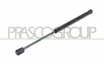 AMORTIGUADOR DE MALETERO DERECHO/IZQUIERDO DE LUNETA TRASERA - 140 N - L 380 mm - C 150 mm - Ø 18 mm - Ø 8 mm