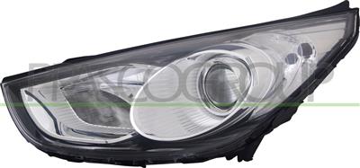 OPTICA IZQUIERDA H7+H7 ELECTRICA-SIN MOTOR