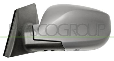 DOOR MIRROR LEFT-ELECTRIC-PRIMED-CONVEX-CHROME-8H3P