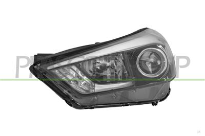 PHARE GAUCHE H7+H7 ELECTRIQUE AVEC MOTEUR-AVEC LED