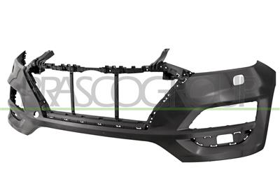 FRONT BUMPER-BLACK-SMOOTH FINISH TO BE PRIMED-WITH HEADLAMP WASHER HOLES