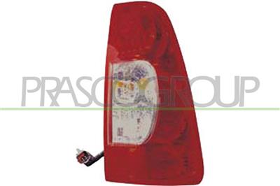 FANALE POSTERIORE DESTRO-SENZA PORTALAMPADA-BIANCO-ROSSO-FONDO-FUME'