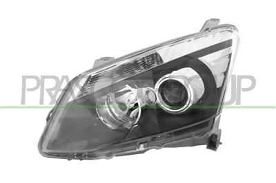 HEADLAMP LEFT H11+HB3 ELECTRIC-WITHOUT MOTOR-BLACK