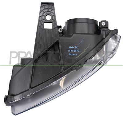 HEADLAMP LEFT H9 ELECTRIC-WITH MOTOR-BLACK