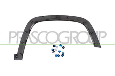 FRONT WHEEL ARCH EXTENSION LEFT-BLACK-TEXTURED FINISH