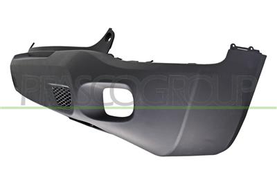 PARE-CHOCS ARRIERE-SANS SPOILER-NOIR-STRUCTURE'-AVEC EMPREINTES CAPTEURS MOD. TRAILHAWK