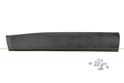 FRONT LEFT DOOR MOLDING-BLACK-TEXTURED FINISH-WITH CLIPS-WITH BI-ADHESIVE
