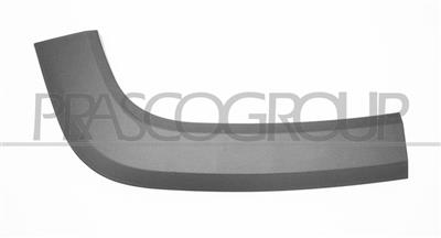 PARAFANGHINO POSTERIORE SINISTRO-NERO-GOFFRATO-CON CLIPS-CON BIADESIVO