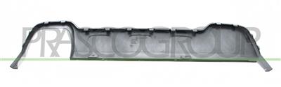 REAR BUMPER SPOILER-SILVER-WITH BIG EXHAUST ON THE RIGHT MOD. TRAILHAWK