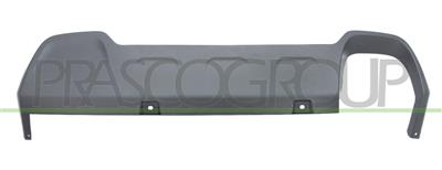 REAR BUMPER SPOILER-PRIMED-WITH BIG EXHAUST ON THE RIGHT MOD. TRAILHAWK