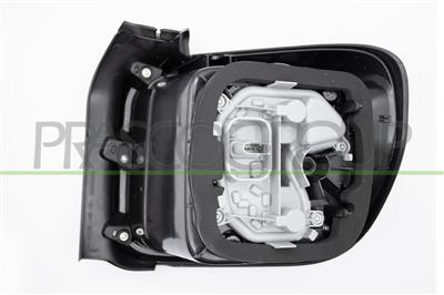 TAIL LAMP LEFT-WITHOUT BULB HOLDER-WITH BLACK/SILVER FRAME