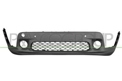 FRONT BUMPER-LOWER-BLACK-TEXTURED FINISH-WITH PDC+SENSOR HOLDERS-WITH CUTTING MARKS FOR PARK ASSIST