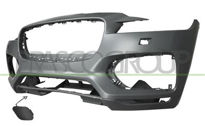 FRONT BUMPER-PRIMED-WITH PDC+SENSOR HOLDERS-WITH HEADLAMP WASHER HOLES-WITH CUTTING MARKS FOR PARK ASSIST MOD. R-SPORT/S