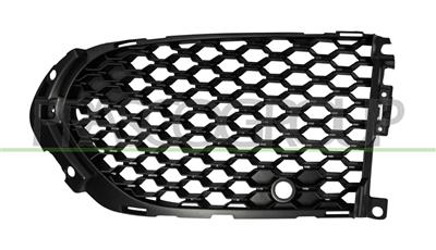 BUMPER GRILLE LEFT-BLACK-OPEN-WITH PDC MOD. S/R-SPORT