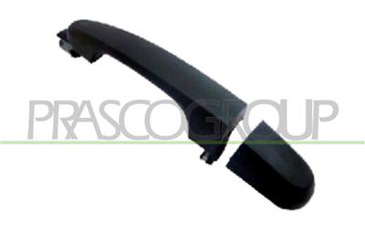 REAR DOOR HANDLE RIGHT-OUTER-SMOOTH-BLACK