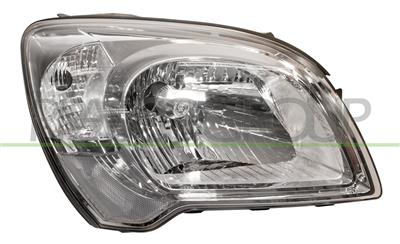 HEADLAMP RIGHT H4 ELECTRIC-WITHOUT MOTOR-CLEAR LAMP