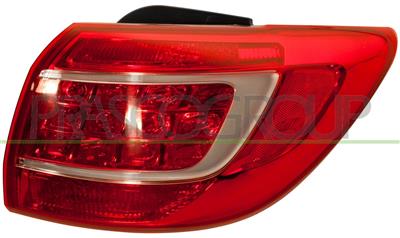 TAIL LAMP RIGHT-OUTER-WITHOUT BULB HOLDER MOD. > 14