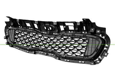 RADIATOR GRILLE-BLACK-WITH CHROME FINISH