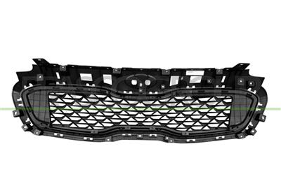 RADIATOR GRILLE-BLACK-WITH CHROME FINISH