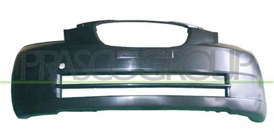 FRONT BUMPER-BLACK-SMOOTH FINISH TO BE PRIMED-WITHOUT FOG LAMP HOLE
