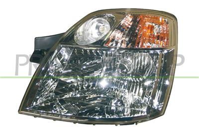 HEADLAMP RIGHT H4 ELECTRIC-WITH MOTOR