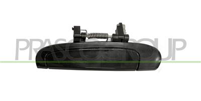 REAR DOOR HANDLE LEFT-OUTER-SMOOTH-BLACK