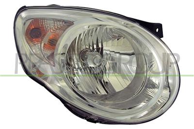 HEADLAMP RIGHT H4 ELECTRIC-WITH MOTOR 8 PINS