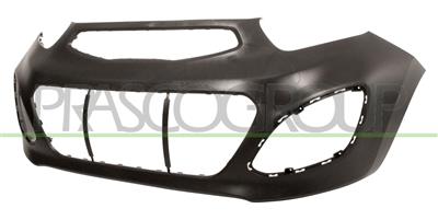 FRONT BUMPER-BLACK-WITH FOG LAMP HOLES MOD. 5 DOOR