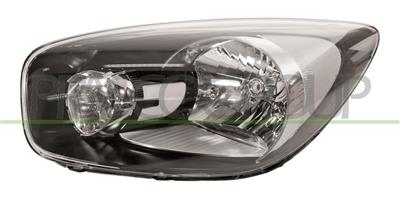 HEADLAMP LEFT H4 ELECTRIC-WITHOUT MOTOR