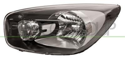 HEADLAMP LEFT H4 ELECTRIC-WITH MOTOR