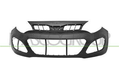 FRONT BUMPER-PRIMED-WITH FOG LAMP SEATS