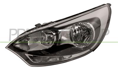 HEADLAMP LEFT H1+H1 ELECTRIC-WITHOUT MOTOR-BLACK-7 PIN