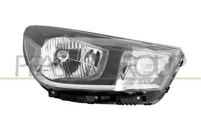 HEADLAMP RIGHT H4 ELECTRIC-WITH MOTOR