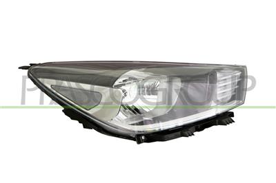 HEADLAMP RIGHT H4 ELECTRIC-WITH MOTOR