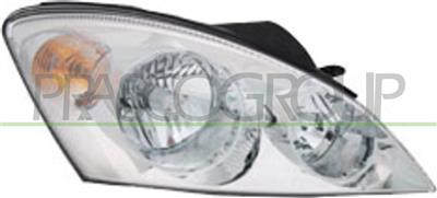 HEADLAMP RIGHT H1+H7 ELECTRIC-WITHOUT MOTOR