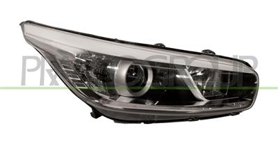 HEADLAMP RIGHT H7+H7 ELECTRIC-WITH MOTOR-BLACK MOD. COOL-ACTIVE
