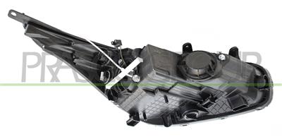HEADLAMP LEFT H7+H7+H7 ELECTRIC-WITH MOTOR-WITH DAY RUNNING LIGHT-LED-BLACK