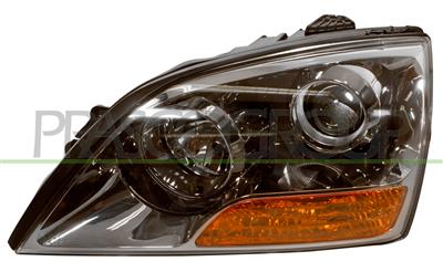 HEADLAMP LEFT H1+H7 ELECTRIC-WITHOUT MOTOR