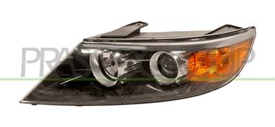 HEADLAMP LEFT H1+H7 ELECTRIC-WITHOUT MOTOR