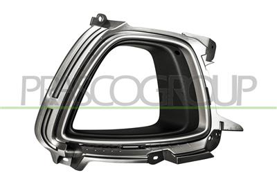 BUMPER GRILLE LEFT-BLACK